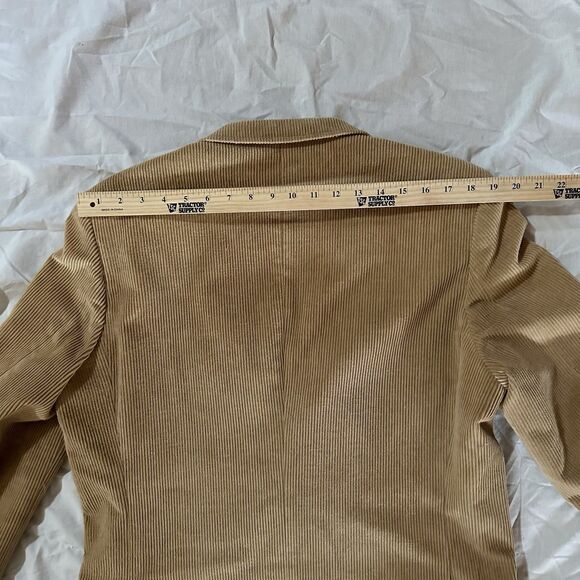 Zanetti Blazer Men’s 38 Corduroy Retro Elbow Patches Academia - Picture 11 of 11